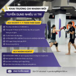 Tuyển dụng Huấn Luyện Viên Kickboxing & Fitness