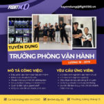 Tuyển dụng Trưởng Phòng Vận Hành