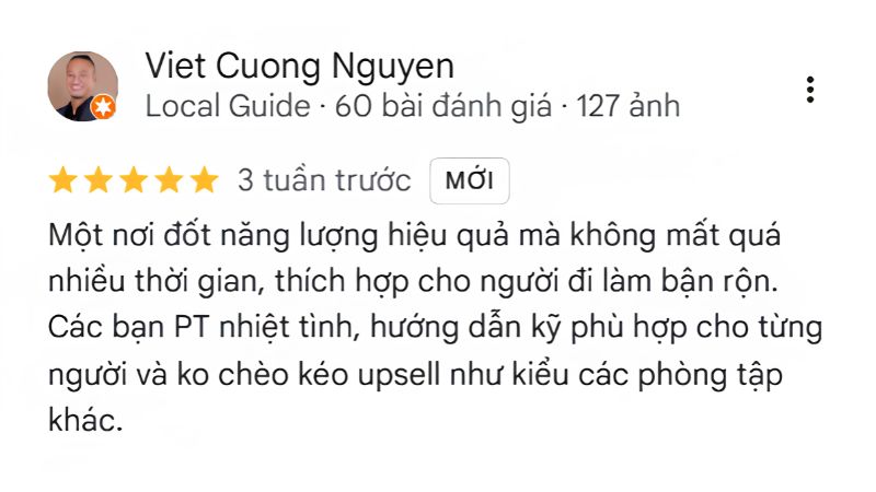 Cảm nhận của học viên dành cho Fight100