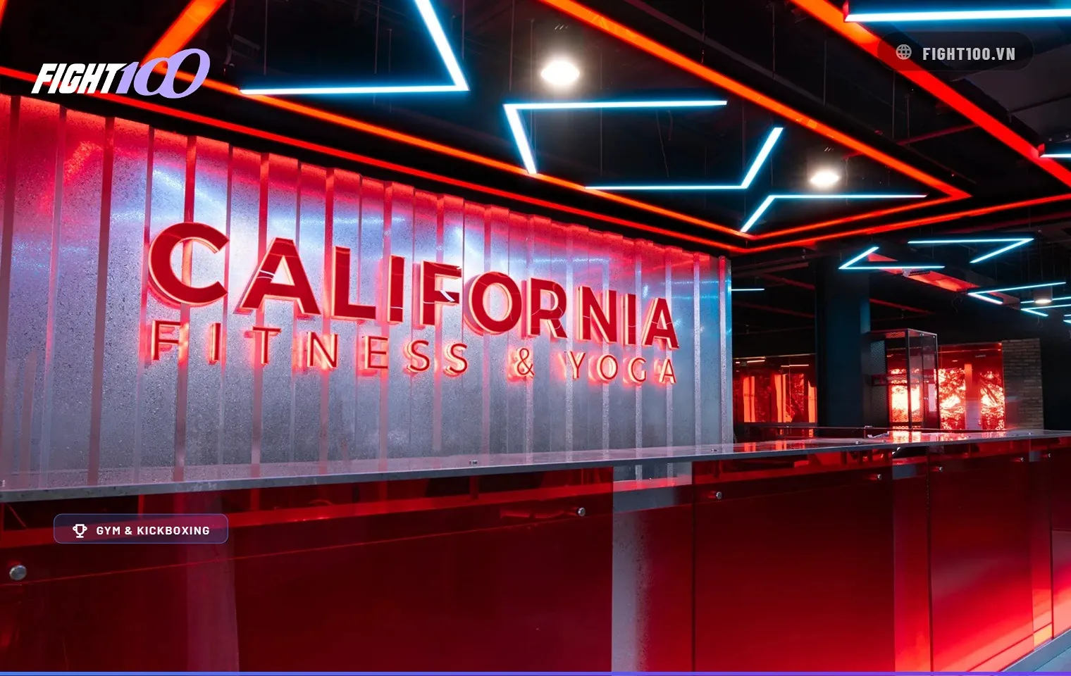 Phòng tập Gym Gò Vấp California Fitness & Yoga Center