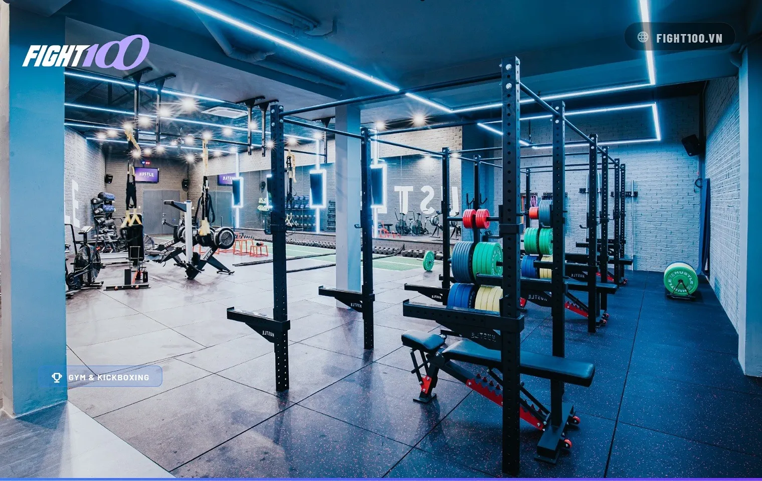 Phòng tập Fitness Hustle Gò Vấp