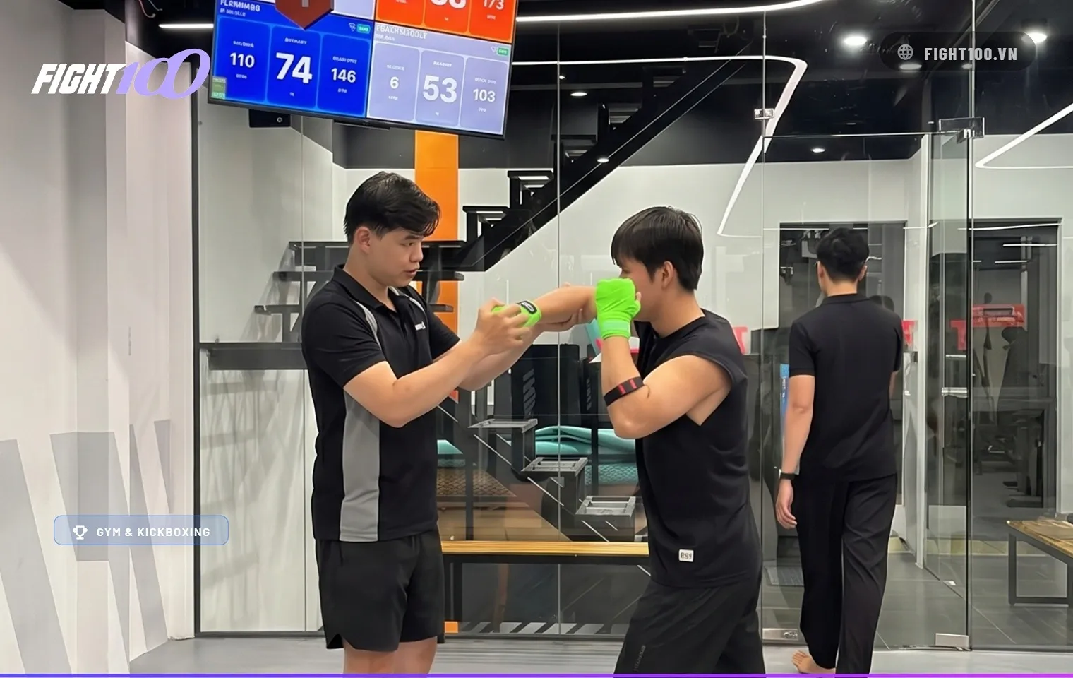 Phòng tập Boxing, Kickboxing Fight100 Gò Vấp