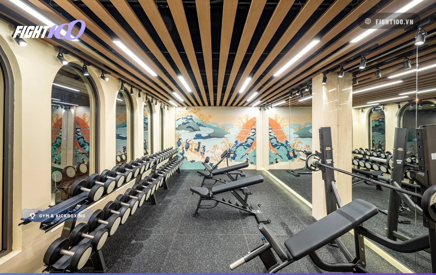 Phòng tập Gym Victoria Fitness & Yoga Gò Vấp
