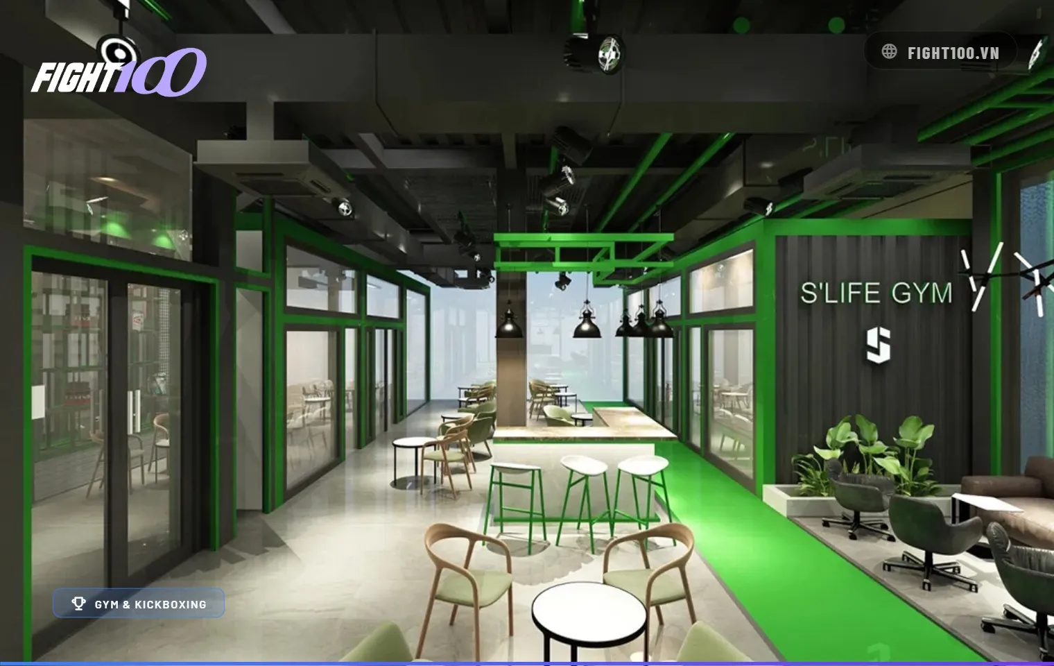 Phòng tập S’Life Gym Sư Vạn Hạnh Quận 10