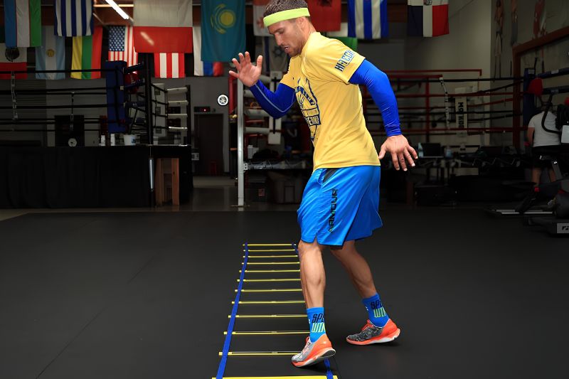 Nhóm thuật ngữ di chuyển chân trong Boxing