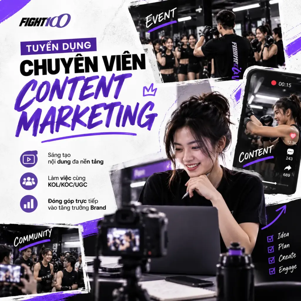 Tuyển dụng Chuyên viên Content Marketing