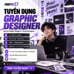 Tuyển dụng Chuyên viên Thiết Kế Đồ Họa/Graphic Designer